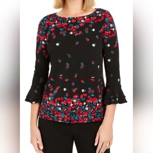 Festive Chic Charter Club Blouse